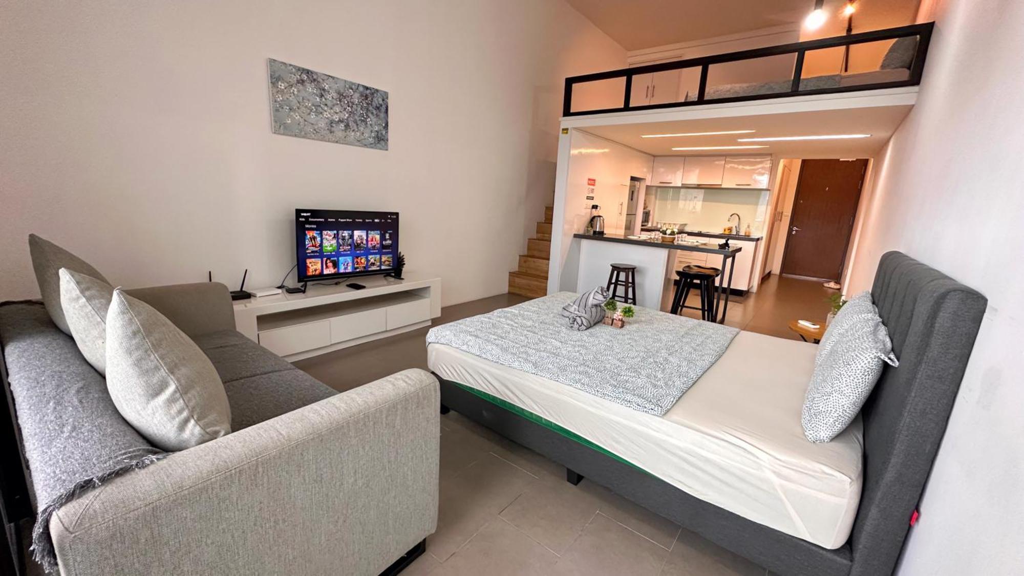 شقة Kl Sentral Loft, Est Bangsar #6, Lrt كوالالمبور المظهر الخارجي الصورة