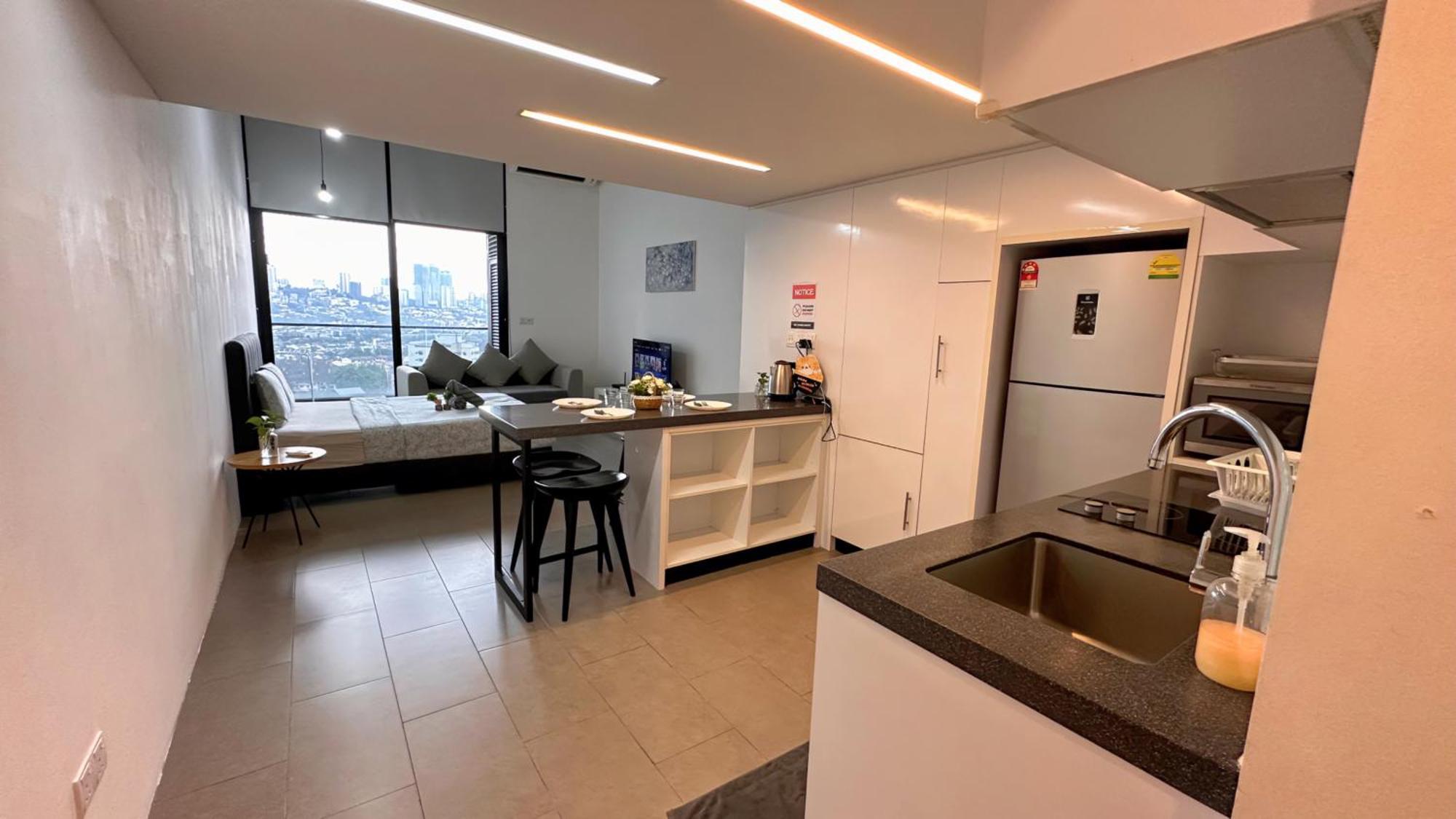 شقة Kl Sentral Loft, Est Bangsar #6, Lrt كوالالمبور المظهر الخارجي الصورة